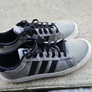Adidas Gray and Black Sneakers